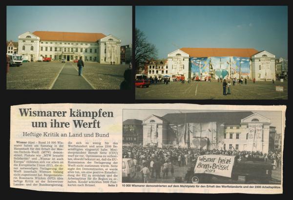 1994 Stoff-Malaktion - MTW - Wismar